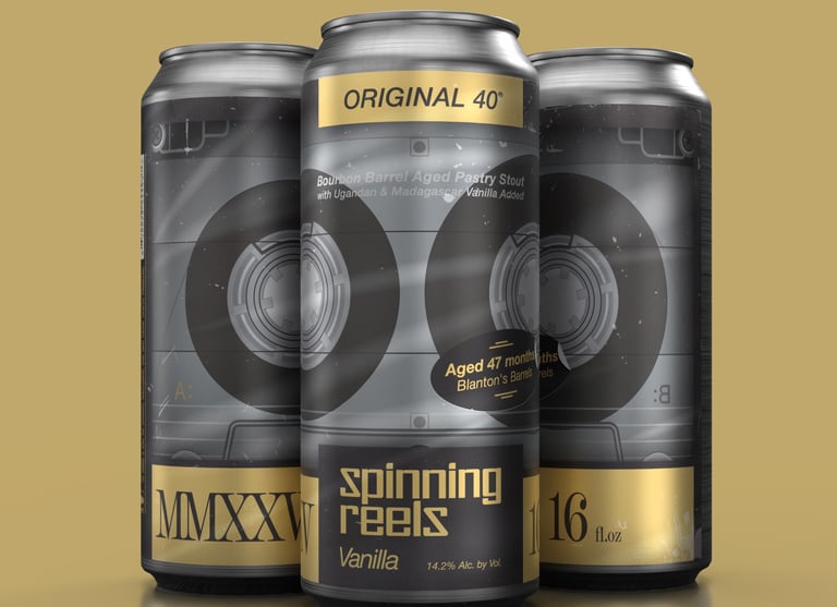 2025 Original 40 Spinning Reels 16-oz Cans