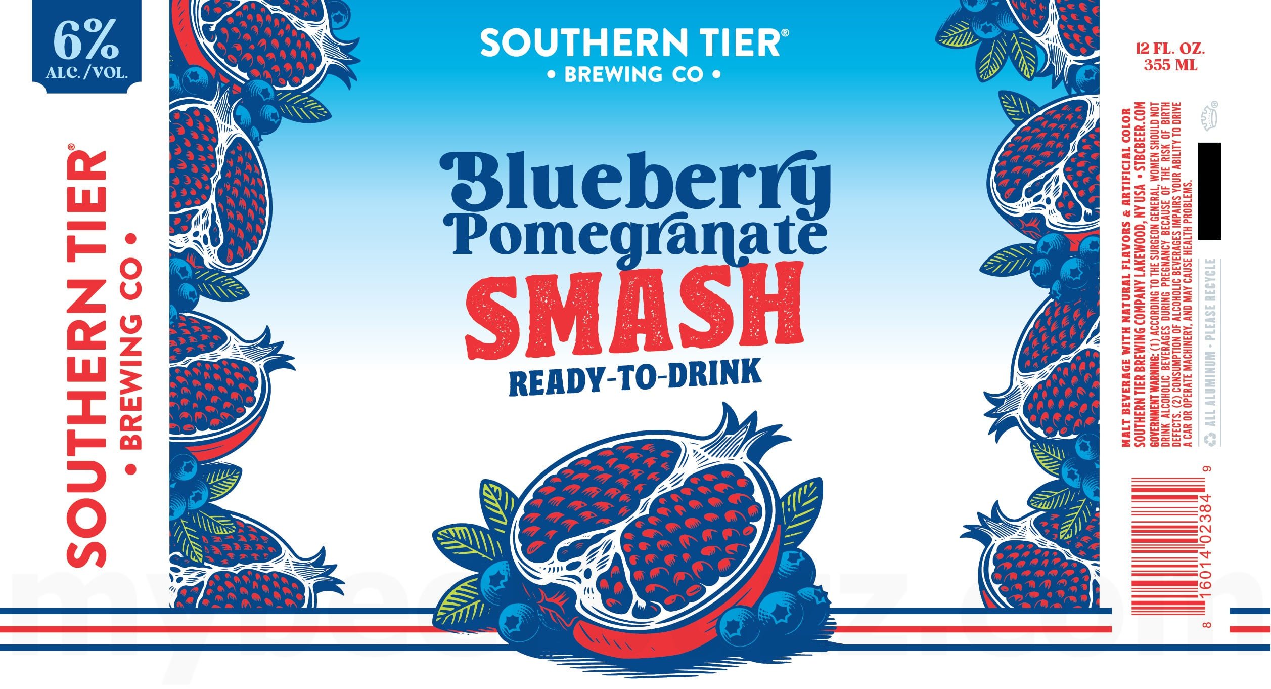 Southern Tier Blueberry Pomegranate Smash 12-oz Cans