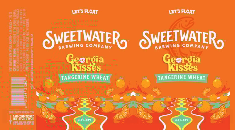 2025 SweetWater Georgia Kisses 12-oz Cans