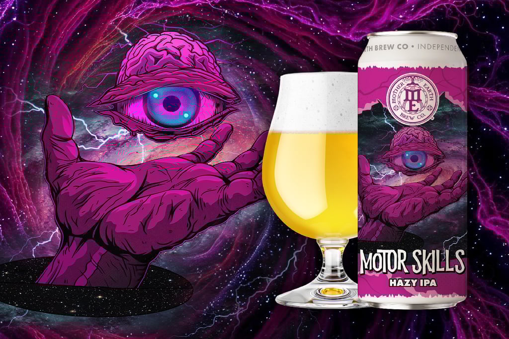 Mother Earth Brew Co. Double Beer Release: New Project X Hazy IPA – Motor Skills + The Return of Sin Tax – Imperial Peanut Butter Stout