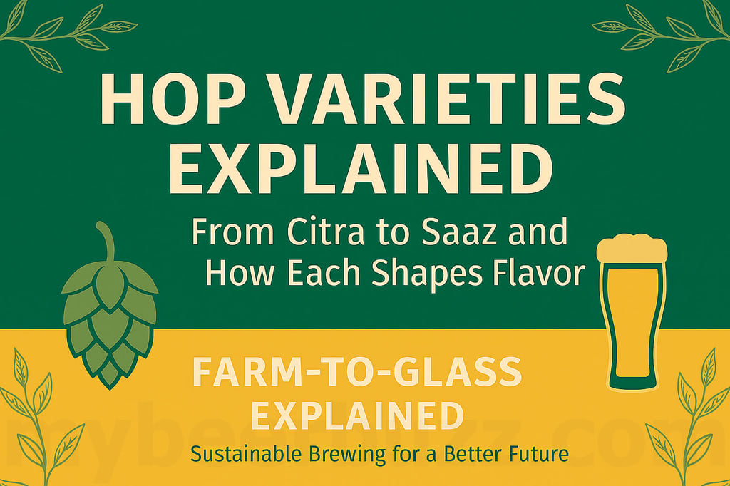 Hop Varieties Explained: From Citra to Saaz and How Each Shapes Beer Flavor