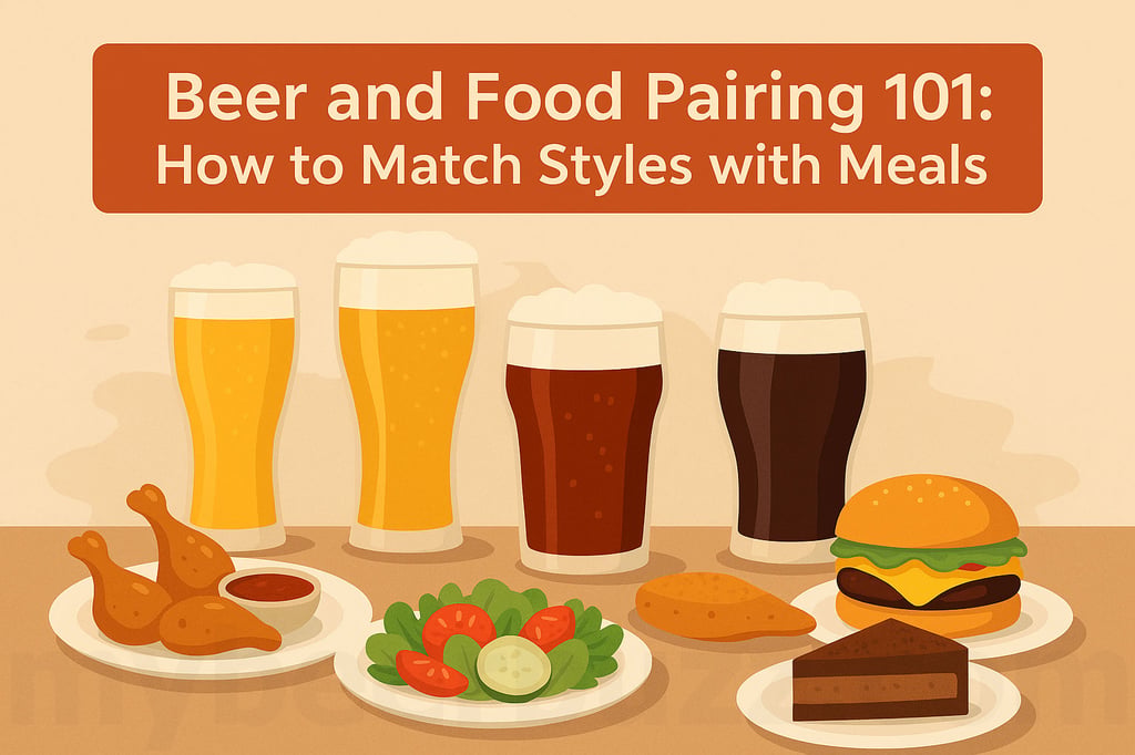 Beer and Food Pairing: The Ultimate Guide to Matching Styles with Meals