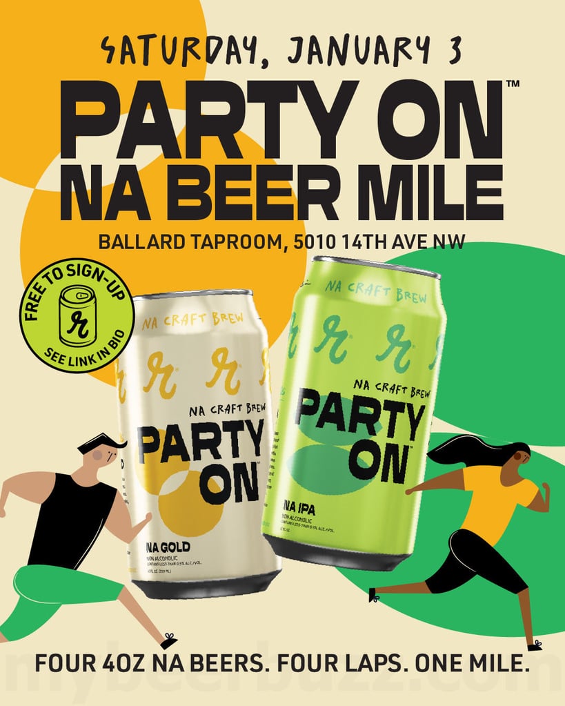 Reuben’s Brews Kicks Off Dry January with a First Ever “Party On” NA Beer Run