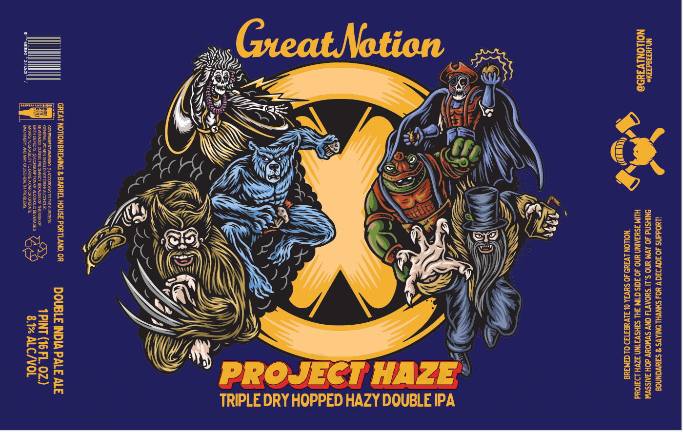 2025 Great Notion Project haze 16-oz Cans