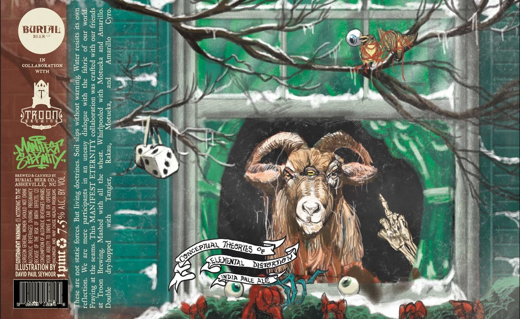 Burial Beer Adding Conceptual Theories Of Elemental Distortion, Oh I’m Sorry Wangies & Of Best Intentions Collaborations