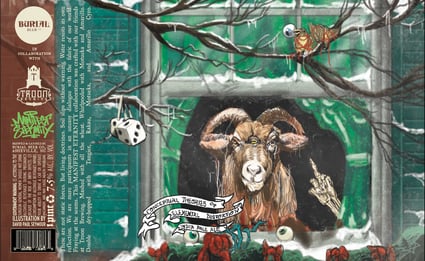 2025 Burial Beer Conceptual Theories Of Elemental Distortion 16-oz Cans