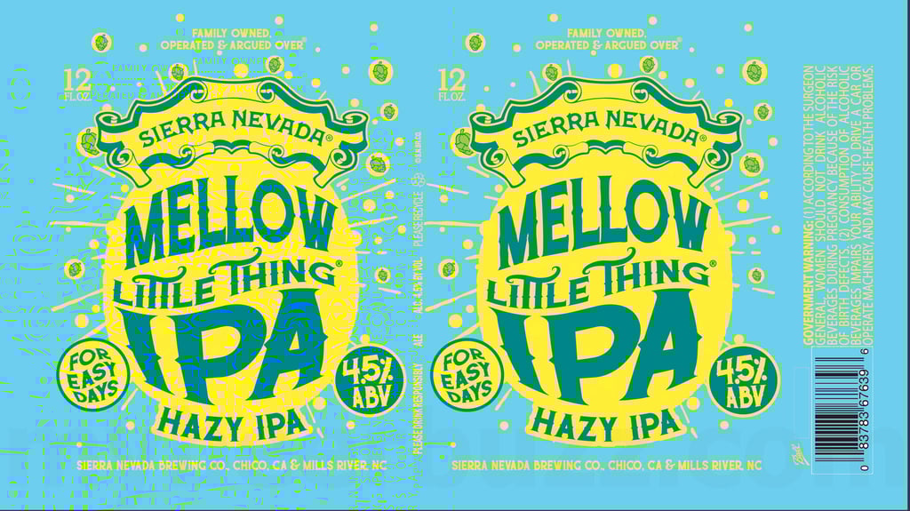 Sierra Nevada Adding Mellow Little Thing & India Pale Ale