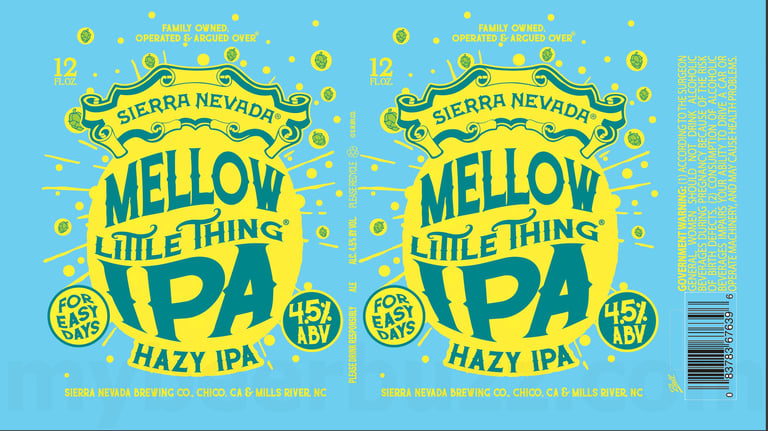 2025 Sierra Nevada Mellow Little Thing 12-oz Cans