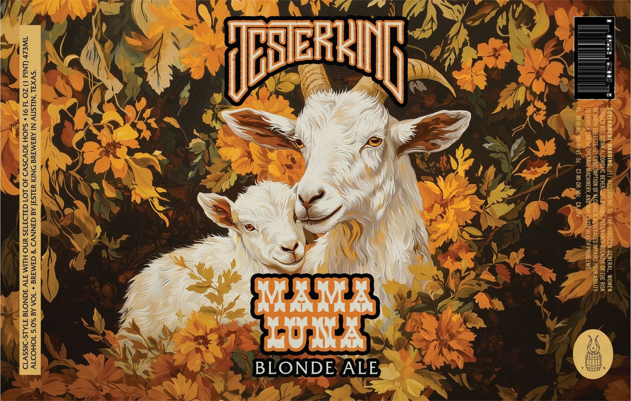 2025 Jester King Mama Luna 16-oz Cans