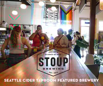 Seattle Cider Taproom Announces Stoup Brewing as December Featured Brewery