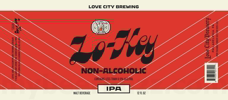 2025 Love City Brewing Lo-Key 12-oz Cans