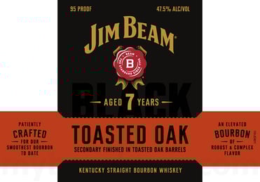 Jim Beam Toasted Oak 7 Year Kentucky Straight Bourbon Whiskey