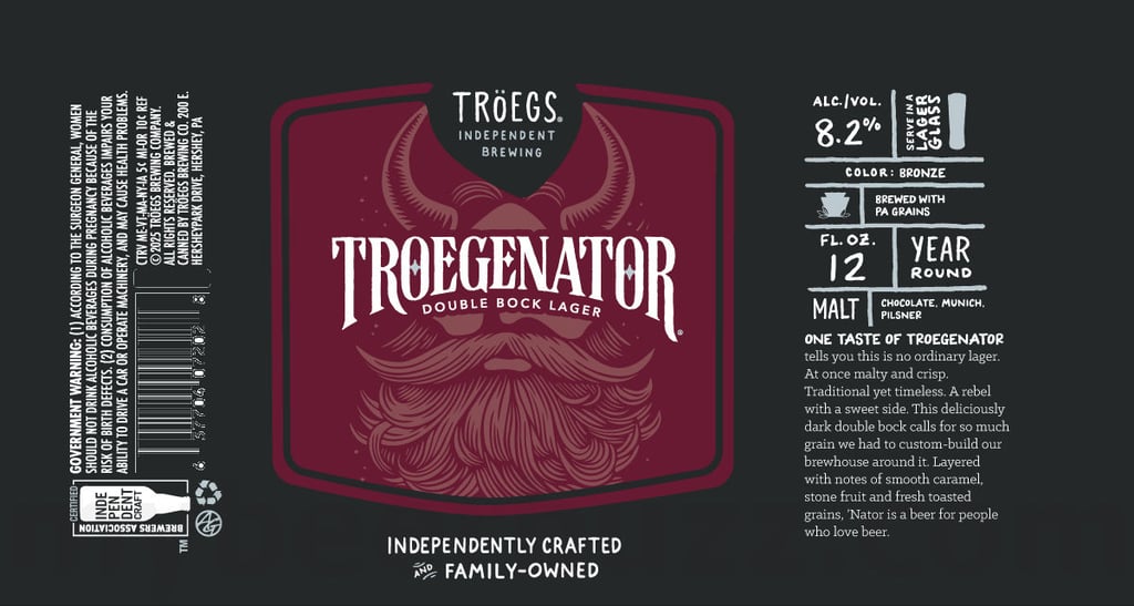 Tröegs Updating Troegenator Packaging