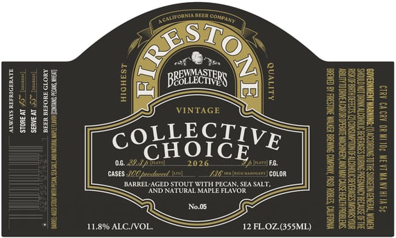 2026 Firestone Walker Collective Choice 12-oz Bottles