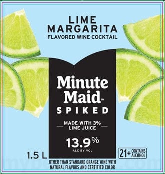 2025 Minute Maid Spiked Lime Margarita 1.5L Bottles