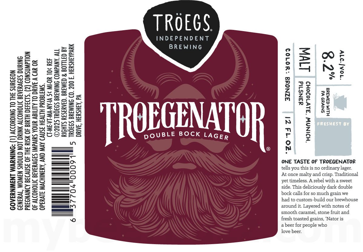 2025 Tröegs Troegenator 12-oz Bottles