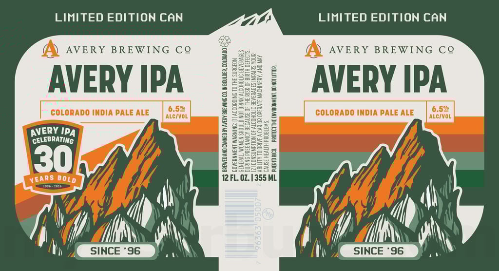 Avery Brewing Adding Avery IPA 30th Anniversary Colorado IPA