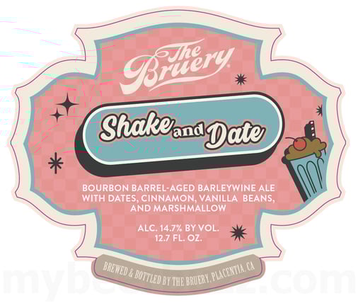 2025 The Bruery Shake And Date 12.7-oz Bottles