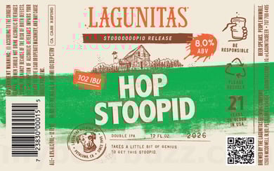 Lagunitas Updating 2026 Hop Stoopid Stooooooopid Release