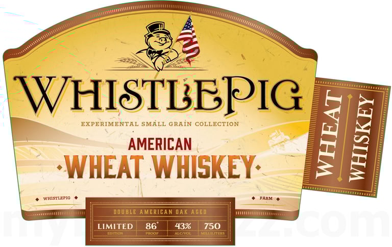 2025 WhistlePig Experimental Small Grain Collection American Wheat Whiskey 750ml Bottles