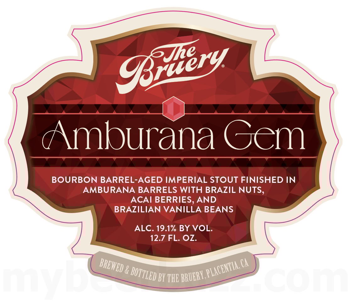 2026 The Bruery Amburana Gem 12.7-oz Bottles