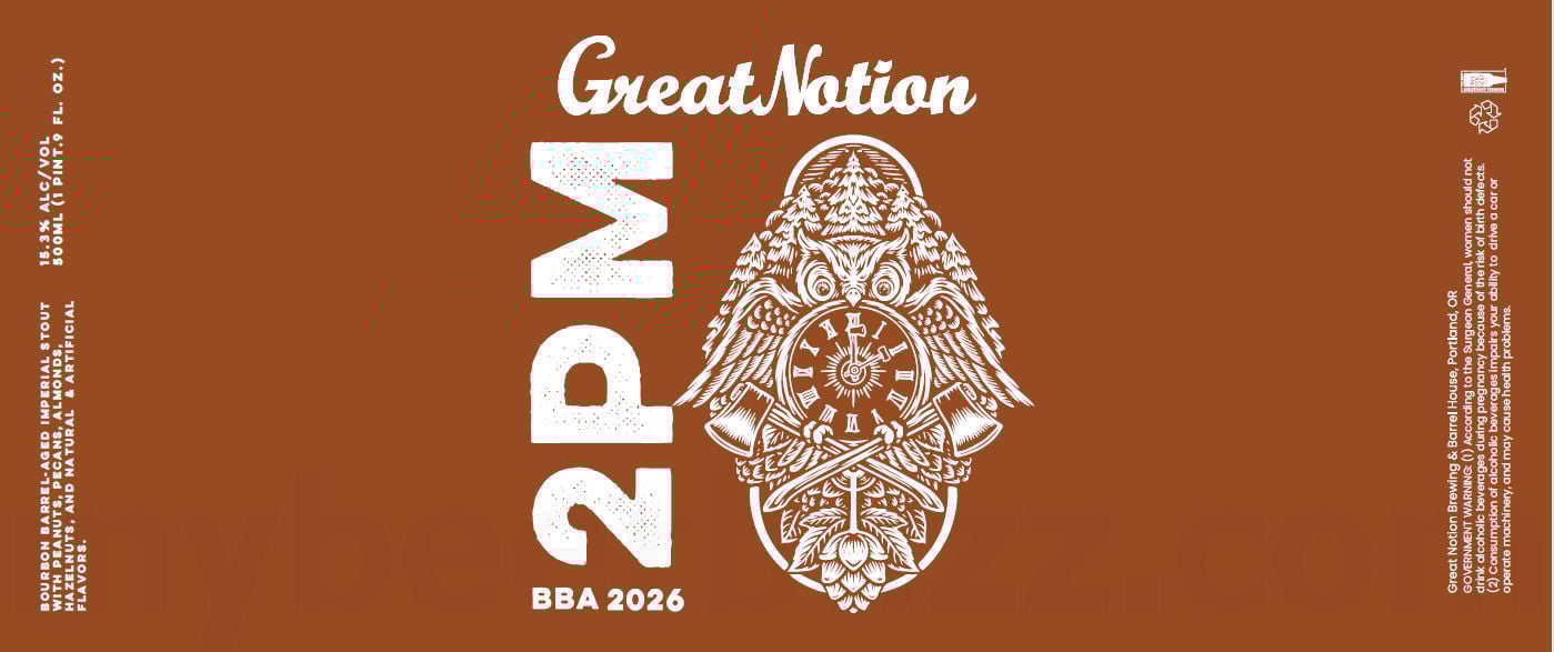 2026 Great Notion BBA 2026 2PM 500ml Bottles