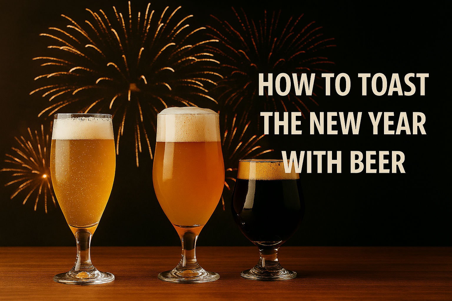 How To Toast The New Year With Beer