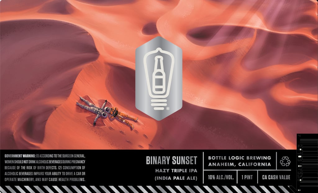 Bottle Logic Working On Binary Sunset