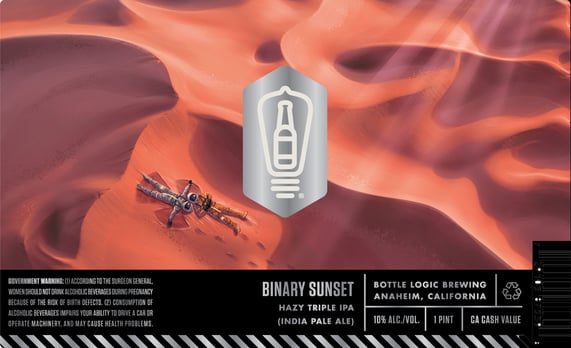 2026 Bottle Logic Bonary Sunset 16-oz Cans