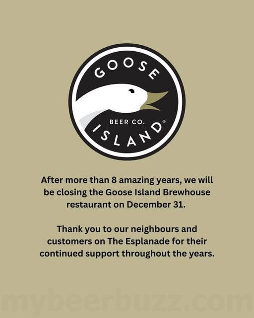 2025 Goose Island Toronto Restaurant Closure