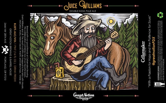 2026 Great Notion Juice Williams 16-oz Cans