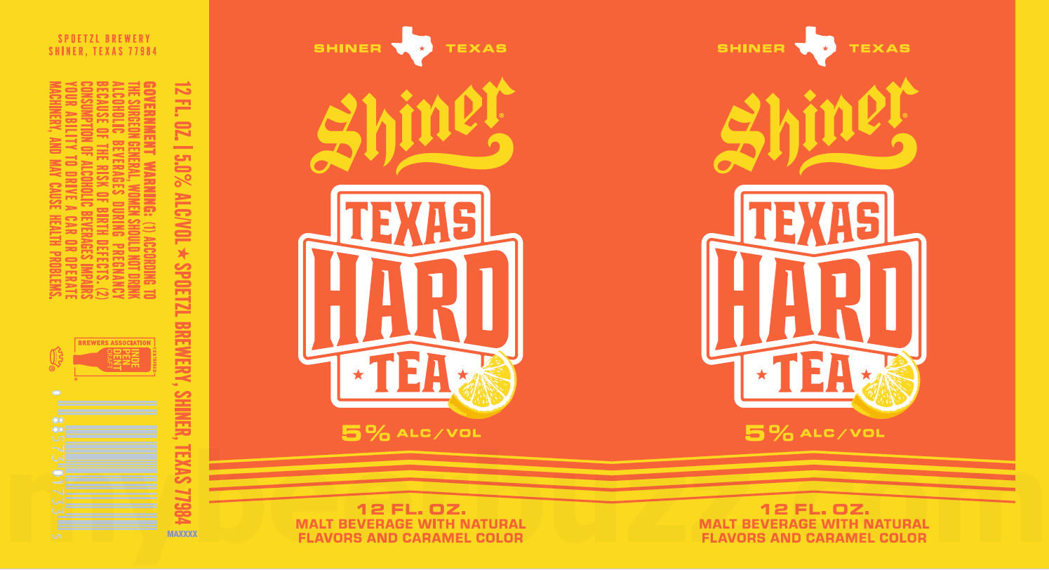 2026 Shiner Texas Hard Tea 12-oz Cans