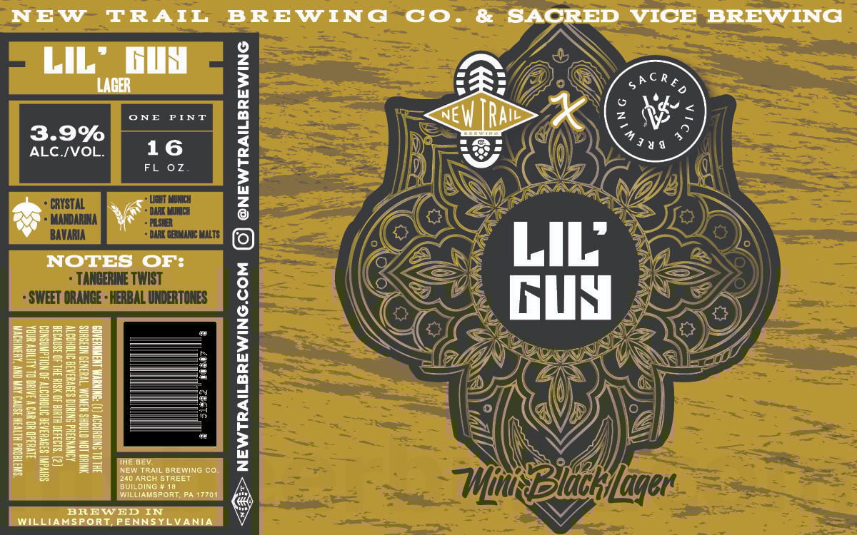 2026 New Trail Lil' Guy 16-oz Cans