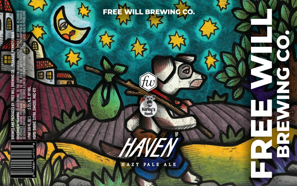 2025 Free Will Brewing Haven 16-oz Cans