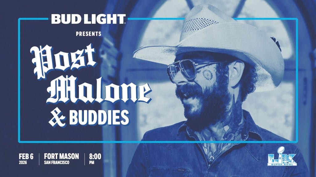 Bud Light Kicks Off Super Bowl LX Weekend with Post Malone & Buddies