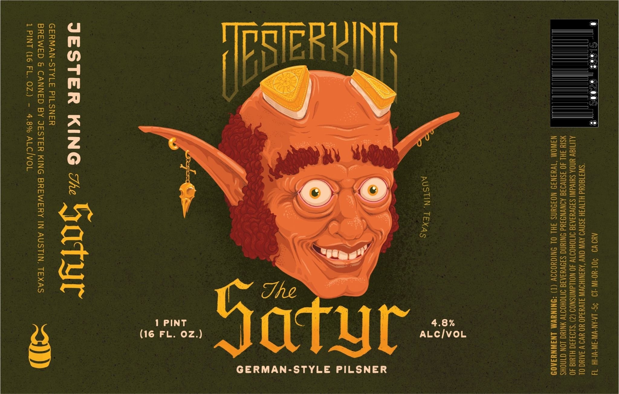 2025 Jester King Brewery The Satyr 16-oz Cans