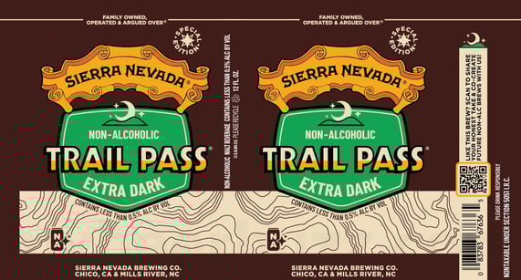 2025 Sierra Nevada Trail Pass Extra Dark 12-oz Cans