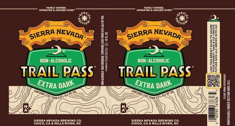 2025 Sierra Nevada Trail Pass Extra Dark 12-oz Cans