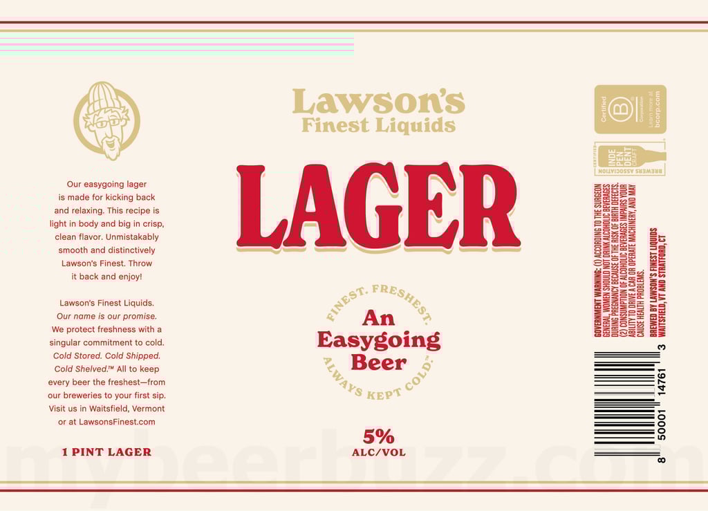Lawson’s Finest Liquids Adding Lager Cans