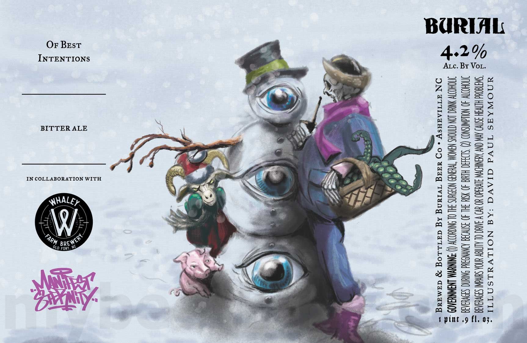 2025 Burial Beer Of Best Intentions 16.9-oz Bottles