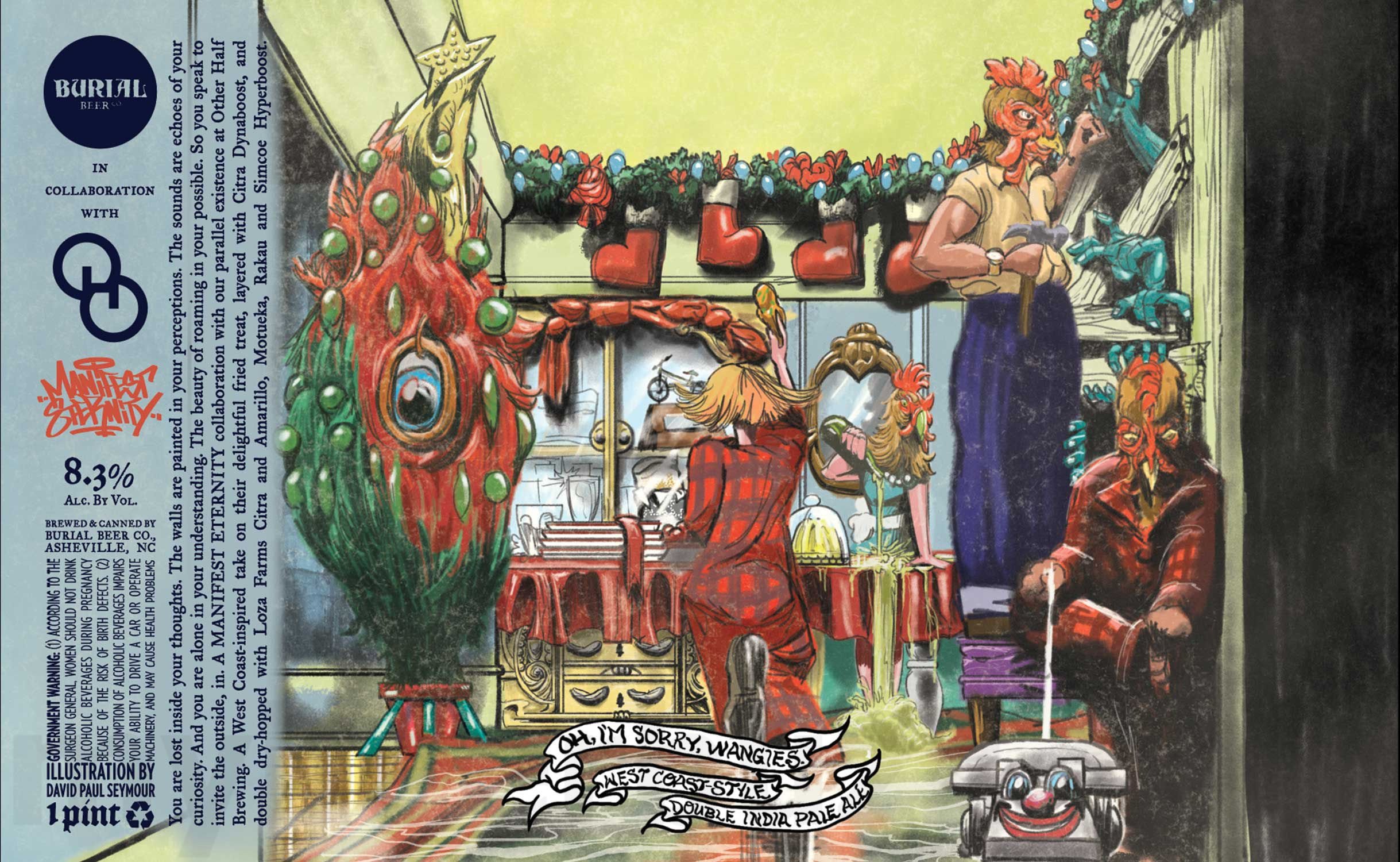 2025 Burial Beer Oh I'm Sorry Wangies 16-oz Cans