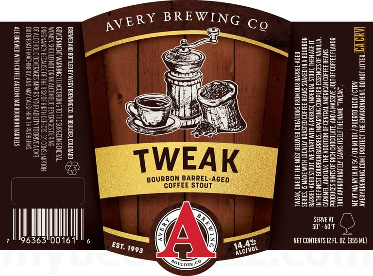 2026 Avery Brewing Tweak 12-oz Bottles
