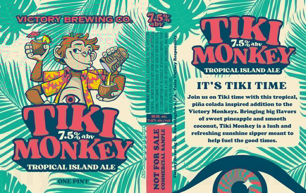 Victory Adding Tiki Monkey Cans