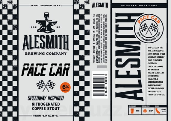 2025 AleSmith Pace Car 16-oz Cans