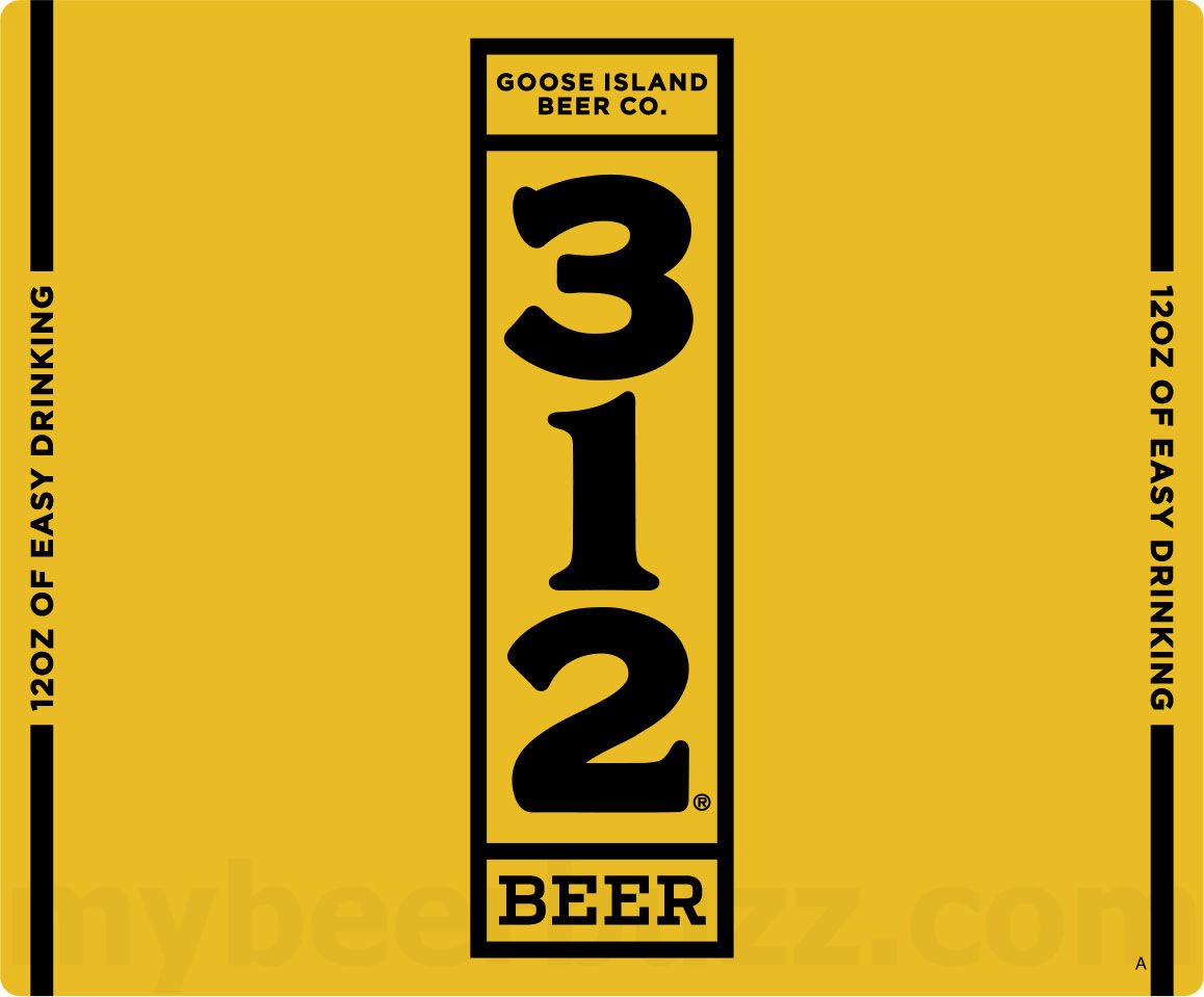 2025 Goose Island 312 Beer 12-oz Bottles