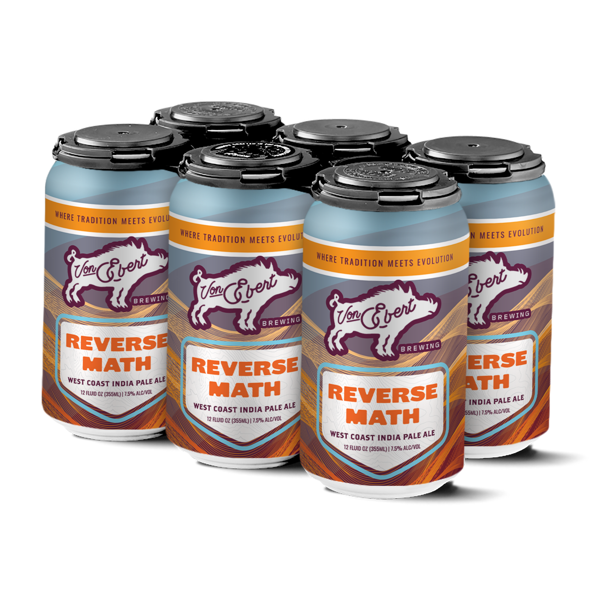 2026 Von Ebert Brewing Reverse Math 12-oz Cans