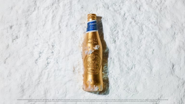 Peroni Nastro Azzurro Celebrates Blue-Ribbon Worthy Moments with New Campaign & Limited-Edition Gold Bottles