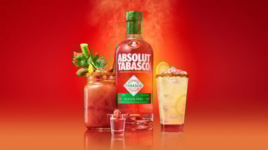 Coming In Hot: Absolut® And Tabasco® Brand Launch Unique Spicy Vodka