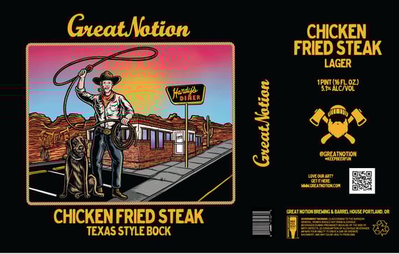 2026 Great Notion Chicken Fried Steak 16-oz Cans
