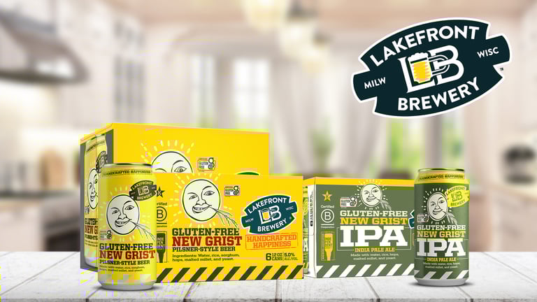 Lakefront Berwery New Grist Family 12-oz Cans